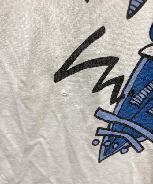 stussy（ステューシー）stussy (ステューシー) ドラゴンプリントTシャツ ホワイト サイズ:Lの古着・服飾アイテム