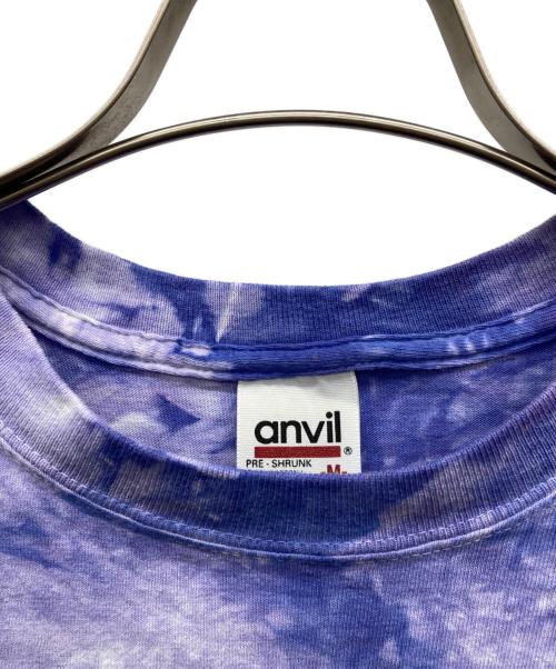 anvil（アンヴィル）anvil (アンヴィル) 半袖Tシャツ パープル サイズ:Mの古着・服飾アイテム