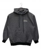 The Ennnoy Professionalザ エンノイ プロフェッショナル）の古着「Border Hoodie Sweat」｜ブラック