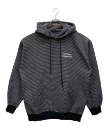 The Ennnoy Professional（ザ エンノイ プロフェッショナル）の古着「Border Hoodie Sweat」｜ブラック
