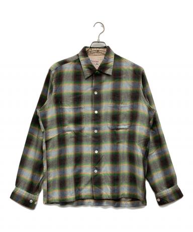 中古・古着通販】Lanerossi (ラネロッシ) オンブレチェックシャツ