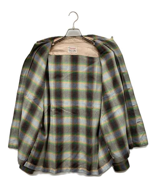 Lanerossi（ラネロッシ）Lanerossi (ラネロッシ) オンブレチェックシャツ マルチカラー サイズ:Mの古着・服飾アイテム