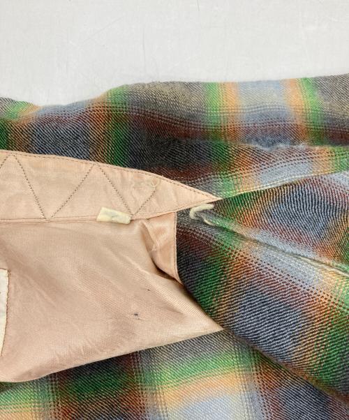 Lanerossi（ラネロッシ）Lanerossi (ラネロッシ) オンブレチェックシャツ マルチカラー サイズ:Mの古着・服飾アイテム