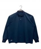FreshServiceフレッシュサービス）の古着「DRY PIQUE JERSEY L/S POLO」｜ネイビー