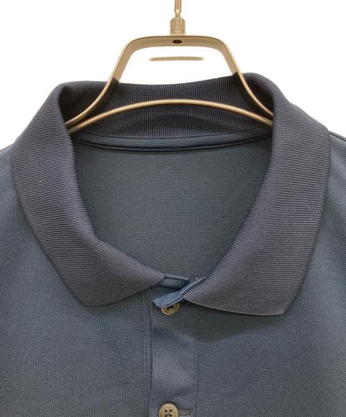 FreshService（フレッシュサービス）FreshService (フレッシュサービス) DRY PIQUE JERSEY L/S POLO ネイビー サイズ:Lの古着・服飾アイテム