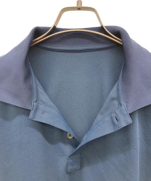FreshService（フレッシュサービス）FreshService (フレッシュサービス) DRY PIQUE JERSEY L/S POLO ネイビー サイズ:Lの古着・服飾アイテム