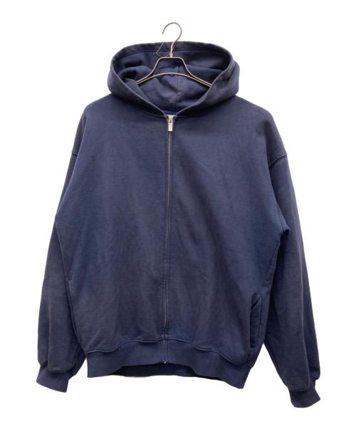 COMMON BASE（コモン ベース）COMMON BASE (コモン ベース) ジップパーカー ネイビー サイズ:Lの古着・服飾アイテム