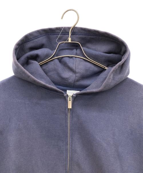 COMMON BASE（コモン ベース）COMMON BASE (コモン ベース) ジップパーカー ネイビー サイズ:Lの古着・服飾アイテム