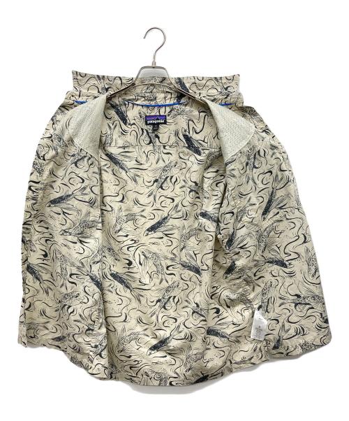 Patagonia（パタゴニア）Patagonia (パタゴニア) アイランドホッパーシャツ ベージュ サイズ:Mの古着・服飾アイテム