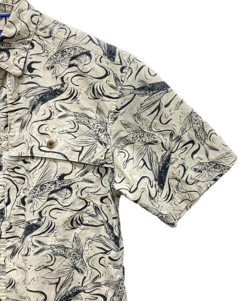 Patagonia（パタゴニア）Patagonia (パタゴニア) アイランドホッパーシャツ ベージュ サイズ:Mの古着・服飾アイテム
