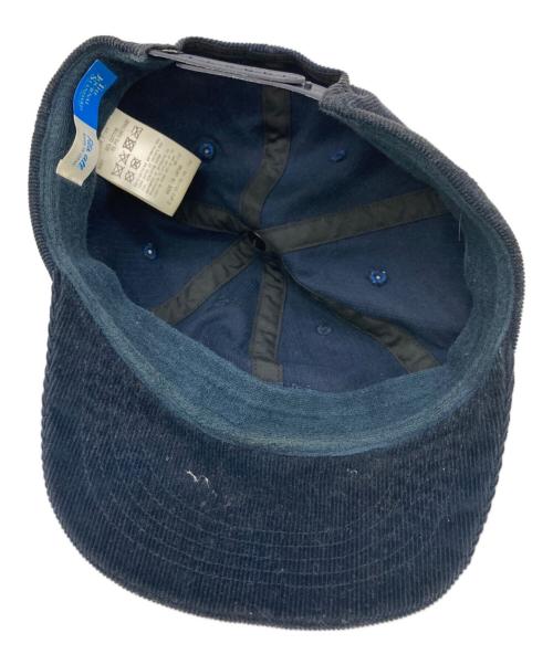 EBBETS FIELD FLANNELS（エベッツフィールドフランネルズ）EBBETS FIELD FLANNELS (エベッツフィールドフランネルズ) J.CREW (ジェイクルー) コーデュロイキャップ ネイビー サイズ:Freeの古着・服飾アイテム