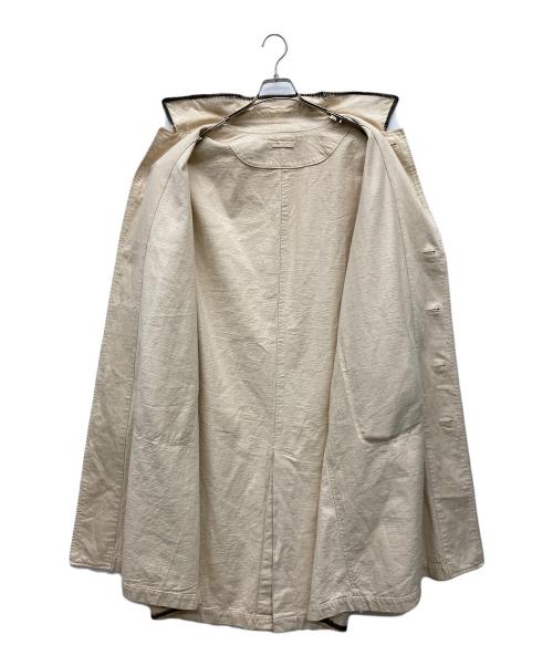 KHOKI（コッキ）KHOKI (コッキ) ラインペイントステンカラーコート ベージュ サイズ:1の古着・服飾アイテム