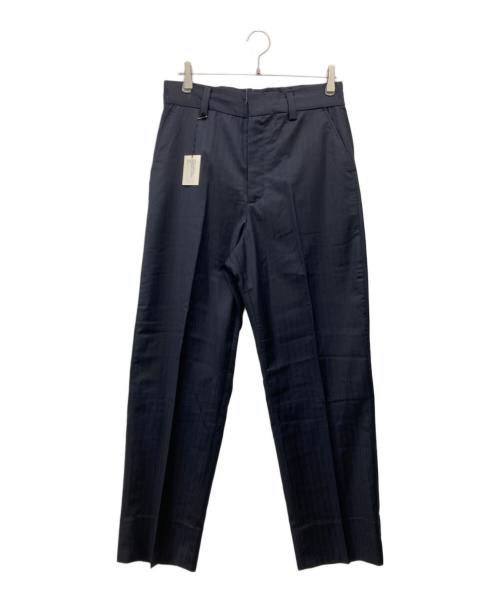 ATHA（アタ）ATHA (アタ) WO/SI SHADOW STRIPE EASY TROUSERS ネイビー サイズ:Fの古着・服飾アイテム