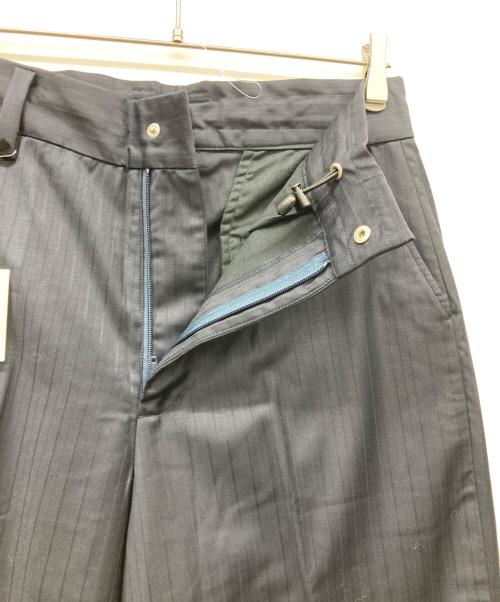 ATHA（アタ）ATHA (アタ) WO/SI SHADOW STRIPE EASY TROUSERS ネイビー サイズ:Fの古着・服飾アイテム
