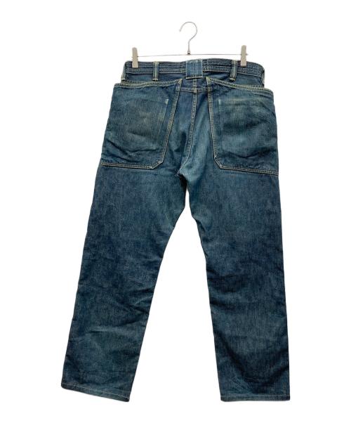 SASSAFRAS（ササフラス）SASSAFRAS (ササフラス) フォールリーフデニムパンツ インディゴ サイズ:Mの古着・服飾アイテム