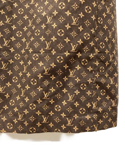 LOUIS VUITTON（ルイ ヴィトン）LOUIS VUITTON (ルイ ヴィトン) MACKINTOSH (マッキントッシュ) モノグラムステンカラーコート ブラウン サイズ:不明の古着・服飾アイテム
