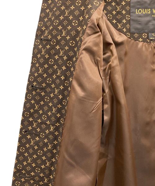 LOUIS VUITTON（ルイ ヴィトン）LOUIS VUITTON (ルイ ヴィトン) MACKINTOSH (マッキントッシュ) モノグラムステンカラーコート ブラウン サイズ:不明の古着・服飾アイテム