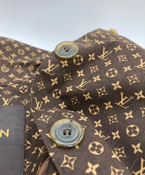 LOUIS VUITTON（ルイ ヴィトン）LOUIS VUITTON (ルイ ヴィトン) MACKINTOSH (マッキントッシュ) モノグラムステンカラーコート ブラウン サイズ:不明の古着・服飾アイテム