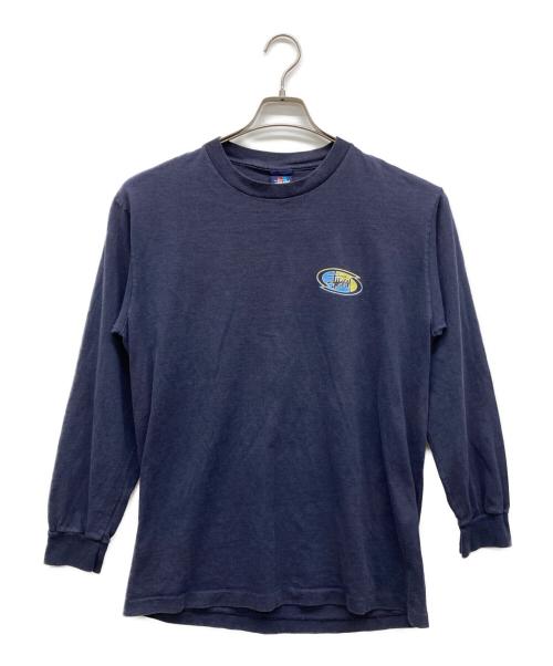stussy（ステューシー）stussy (ステューシー) ロングスリーブカットソー 紺タグ ネイビー サイズ:Lの古着・服飾アイテム