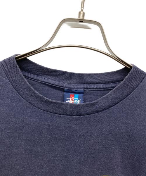 stussy（ステューシー）stussy (ステューシー) ロングスリーブカットソー 紺タグ ネイビー サイズ:Lの古着・服飾アイテム