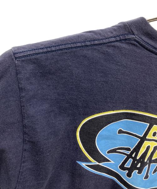 stussy（ステューシー）stussy (ステューシー) ロングスリーブカットソー 紺タグ ネイビー サイズ:Lの古着・服飾アイテム