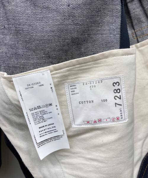 sacai（サカイ）sacai (サカイ) 24SS Denim Blouson インディゴ サイズ:1の古着・服飾アイテム