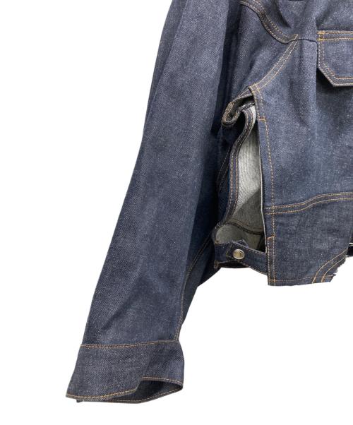 sacai（サカイ）sacai (サカイ) 24SS Denim Blouson インディゴ サイズ:1の古着・服飾アイテム