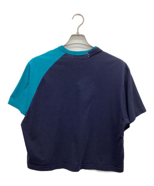KOLOR（カラー）KOLOR (カラー) ドッキングTシャツ ネイビー サイズ:1の古着・服飾アイテム