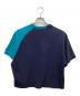KOLOR (カラー) ドッキングTシャツ ネイビー サイズ:1：6000円