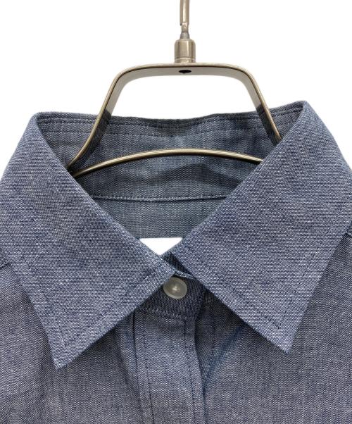 KOLOR（カラー）KOLOR (カラー) ダンガリーレイヤードシャツ インディゴ サイズ:1の古着・服飾アイテム