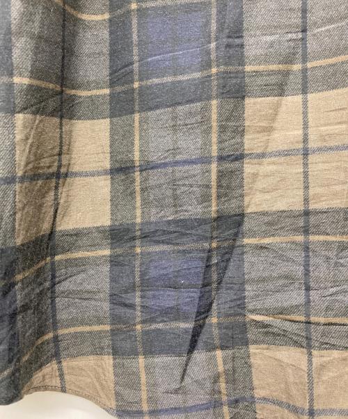 sacai（サカイ）sacai (サカイ) Plaid Print Dress カーキ サイズ:2の古着・服飾アイテム