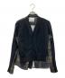 sacai（サカイ）の古着「Plaid Print x Knit Cardigan」｜マルチカラー