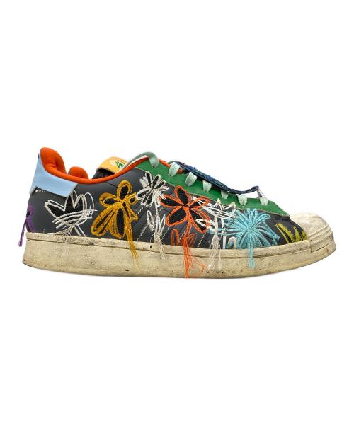 adidas（アディダス）adidas (アディダス) SEAN WOTHERSPOON (ショーン・ワザーズプーン) Superstar Super Earth マルチカラー サイズ:UK8の古着・服飾アイテム