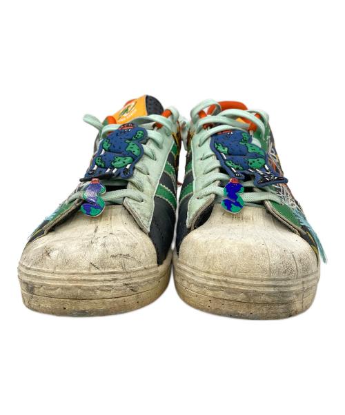 adidas（アディダス）adidas (アディダス) SEAN WOTHERSPOON (ショーン・ワザーズプーン) Superstar Super Earth マルチカラー サイズ:UK8の古着・服飾アイテム