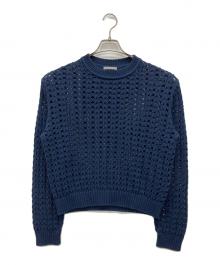 theory luxe（セオリーリュクス）の古着「Lype Tocco Sweater」｜ネイビー