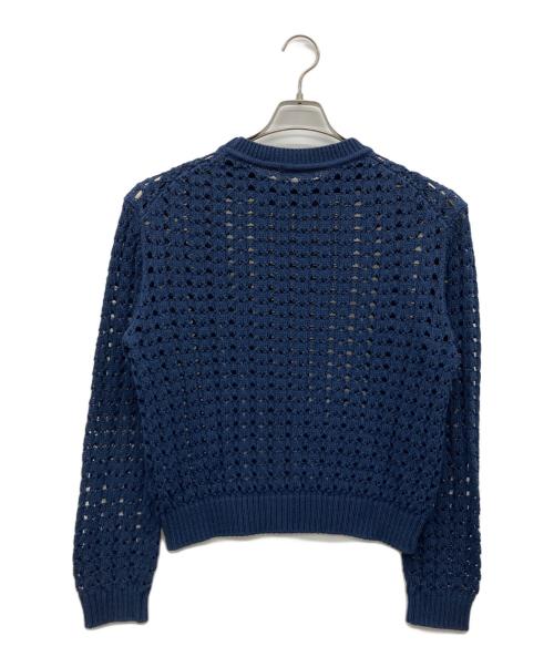 theory luxe（セオリーリュクス）theory luxe (セオリーリュクス) Lype Tocco Sweater ネイビー サイズ:038の古着・服飾アイテム