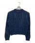 theory luxe (セオリーリュクス) Lype Tocco Sweater ネイビー サイズ:038：10000円
