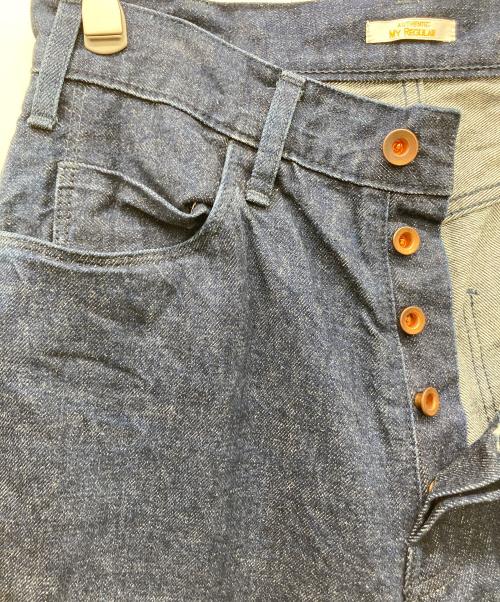 BRU NA BOINNE（ブルーナボイン）BRU NA BOINNE (ブルーナボイン) マーチデニムパンツ インディゴの古着・服飾アイテム