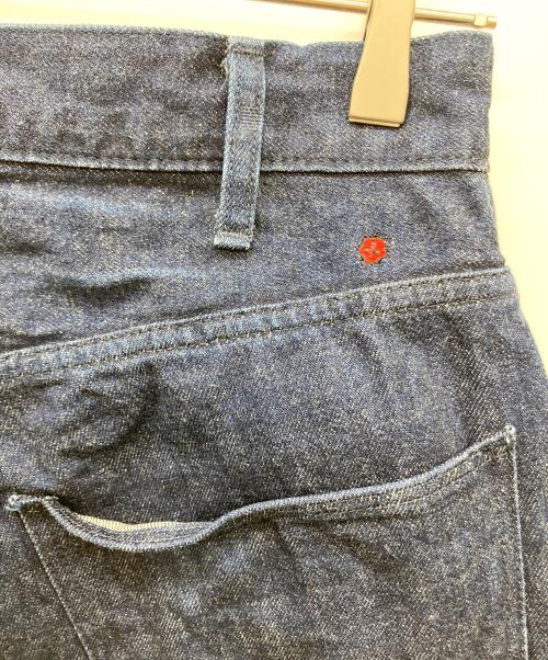 BRU NA BOINNE（ブルーナボイン）BRU NA BOINNE (ブルーナボイン) マーチデニムパンツ インディゴの古着・服飾アイテム