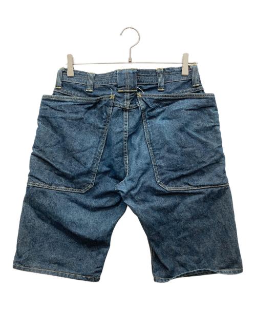 SASSAFRAS（ササフラス）SASSAFRAS (ササフラス) デニムハーフパンツ インディゴ サイズ:Ｓの古着・服飾アイテム