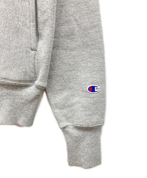 Champion（チャンピオン）Champion (チャンピオン) スウェットカーディガン 復刻赤タグ グレー サイズ:MEDIUMの古着・服飾アイテム