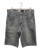 LEVI'Sリーバイス）の古着「デニムハーフパンツ SilverTab」｜グレー