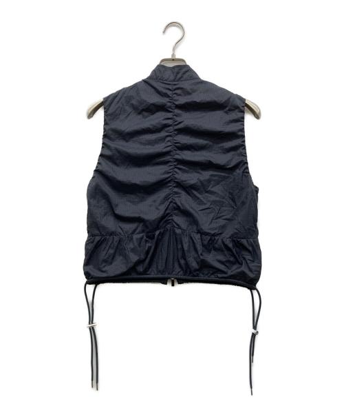 MAISON SPECIAL（メゾンスペシャル）MAISON SPECIAL (メゾンスペシャル) Airy Sheer Gathered Vest ネイビー サイズ:FREE 未使用品の古着・服飾アイテム