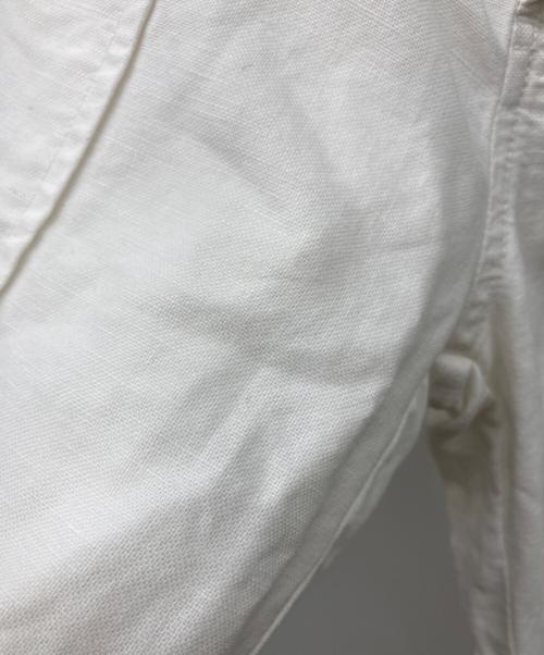POLO RALPH LAUREN（ポロ・ラルフローレン）POLO RALPH LAUREN (ポロ・ラルフローレン) コットンリネンパンツ ホワイト サイズ:30/30の古着・服飾アイテム