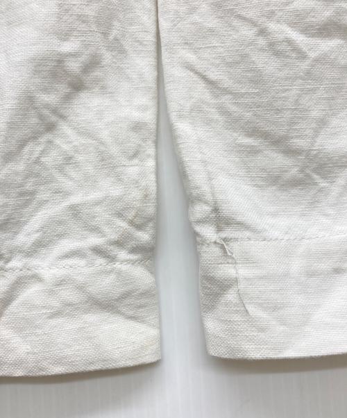 POLO RALPH LAUREN（ポロ・ラルフローレン）POLO RALPH LAUREN (ポロ・ラルフローレン) コットンリネンパンツ ホワイト サイズ:30/30の古着・服飾アイテム