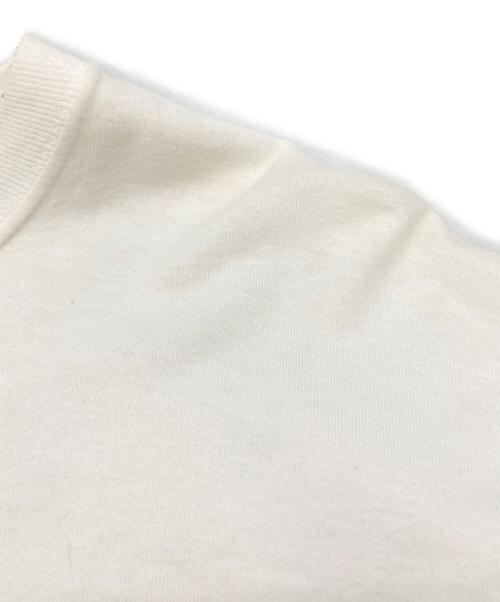 stussy（ステューシー）stussy (ステューシー) モアイプリント長袖カットソー ホワイト サイズ:XLの古着・服飾アイテム