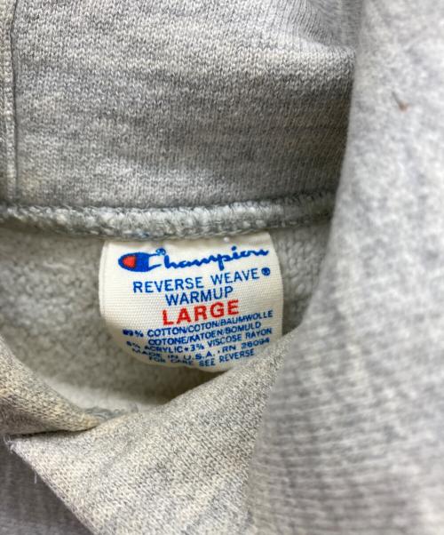 Champion（チャンピオン）Champion (チャンピオン) 80s リバースウィーブパーカー フロント目無し グレー サイズ:LARGEの古着・服飾アイテム