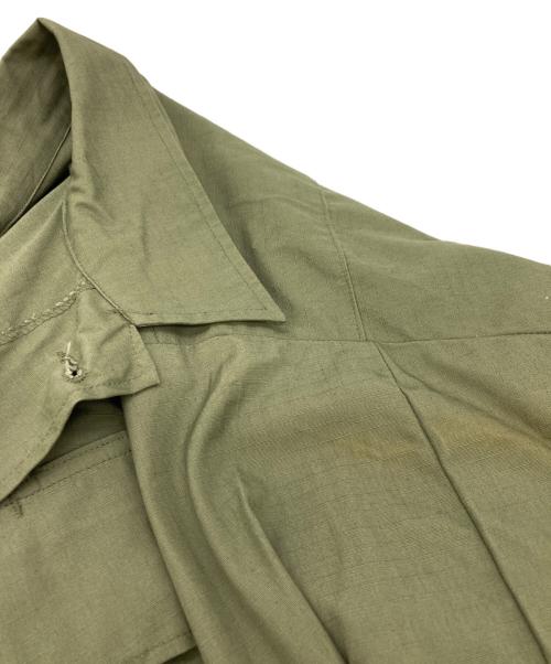 US ARMY（ユーエスアーミー）US ARMY (ユーエスアーミー) ジャングルファティーグ5thジャケット カーキ サイズ:LARGE-SHORTの古着・服飾アイテム