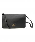 COACHコーチ）の古着「ショルダーウォレット」｜ブラック
