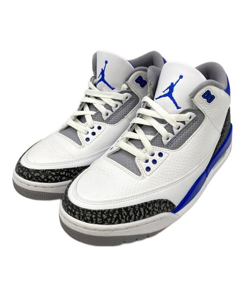 NIKE（ナイキ）NIKE (ナイキ) AIR JORDAN3 ホワイト サイズ:US10の古着・服飾アイテム